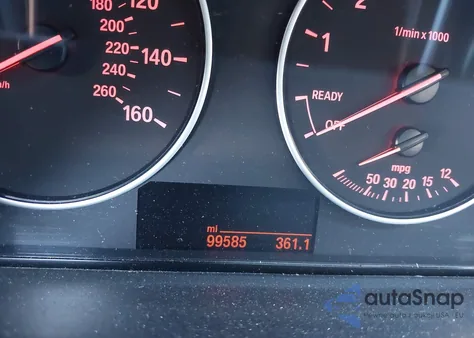 2016 BMW 320I из США, поврежденный, VIN WBA8A9C5XGK619163